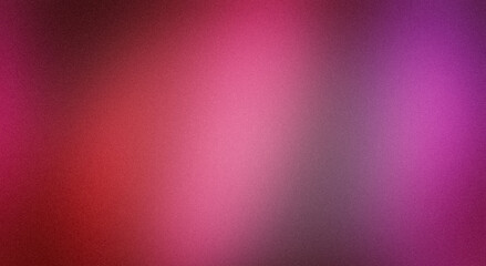 Purple red smooth color flow grainy backdrop design background, soft colors with noise texture effect gradient, pastel colours, bright, glowing, vibrant, banner, poster