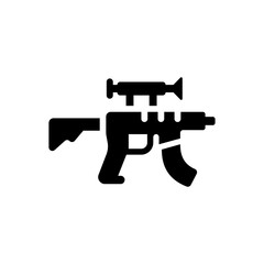 Weapon, military gun,pistol icon