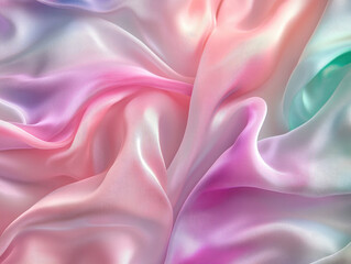 Obraz premium Abstract Gradient Background with Flowing Ribbons for Elegant and Smooth Designs