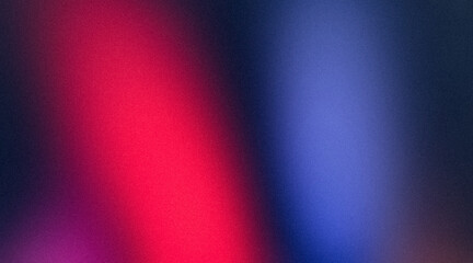 Red purple blue vibrant color grainy gradient with smooth noise texture effect backdrop design background