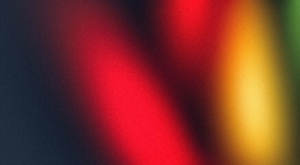 Red orange magenta green vibrant color grainy gradient with smooth noise texture effect backdrop design background