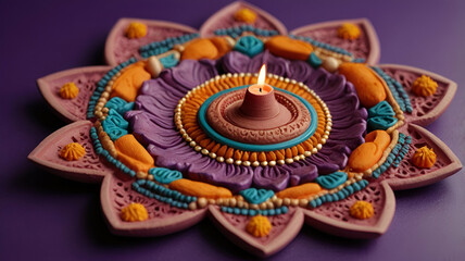Happy Diwali Background 