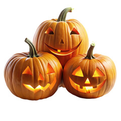 Halloween on transparent background