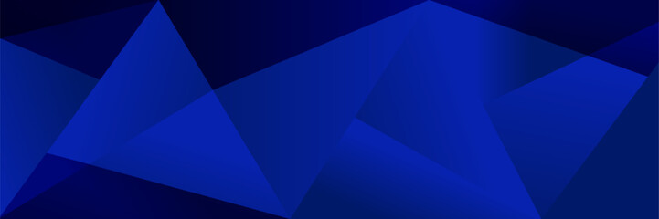 Vector abstract graphic design Banner blue technology background. 