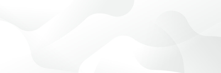 Abstract white Geometric banner design background.