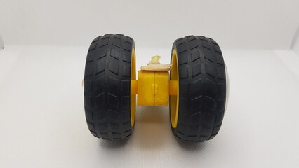 car wheel with tire