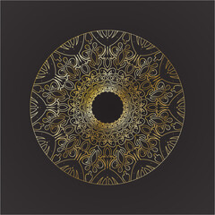 Mandala festas juninas floral ornament.