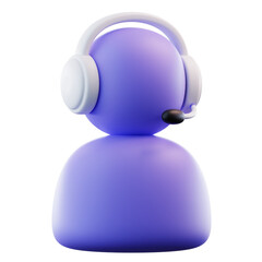  3D Illustration Customer Support