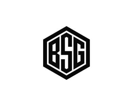 BSG logo design vector template. BSG