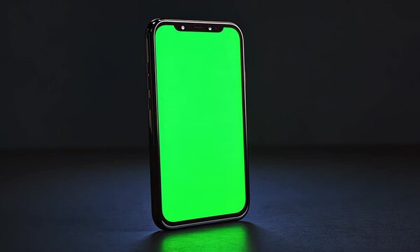 Green Screen Smartphone Mockup