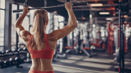 Fitness center trainee.