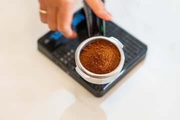 Coffee Preparation with Portability on Scale