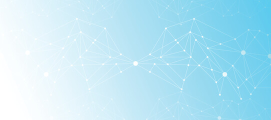 Blue Network Background