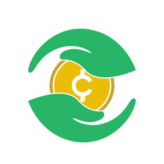 Cash icon logo design