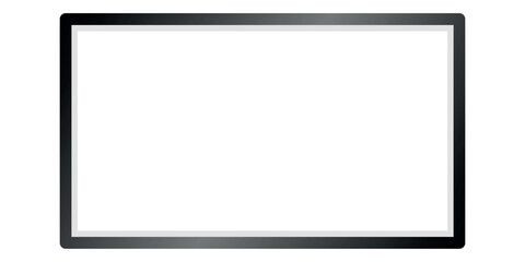 simple black square frame