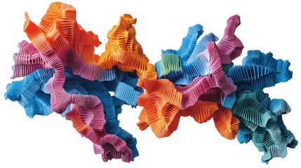 Protein structure in synthetic biology, featuring engineered proteins with novel functions, integrated into a molecular design for biotechnology applications