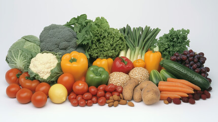 Vegetables and fruits