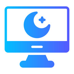 computer gradient icon