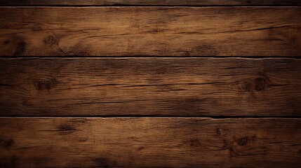 Obraz premium Dark Brown Wooden Plank Background Texture
