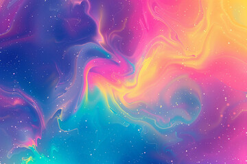  Vibrant rainbow gradient abstract fluid background for creative designs