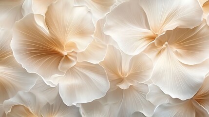 Fototapeta premium Abstract Floral Background with Delicate Petals