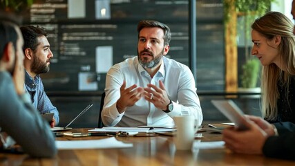 Strategic Discussion: Business Partners at the Meeting