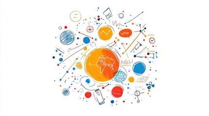 Fototapeta premium graphic resource for business 