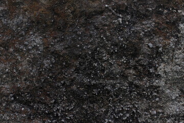 Dark Weathered Stone Surface Texture