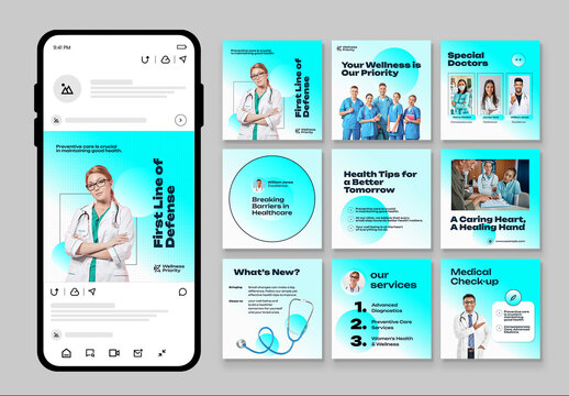 Medical Social Media Post Template