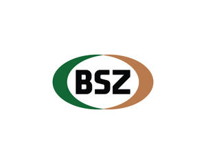 BSZ logo design vector template. BSZ