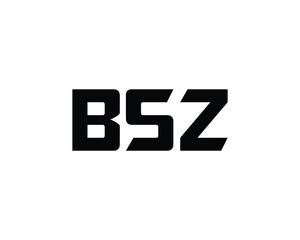 BSZ logo design vector template. BSZ