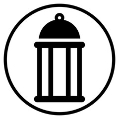 lanterns glyph icon