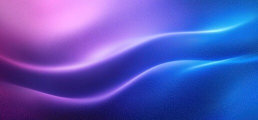 Abstract Wavy Gradient Background with Purple and Blue Hues - Perfect for Modern Designs, Website Headers, or Branding