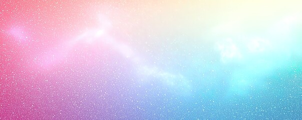 Pastel Gradient Background with Shimmering Stars - Perfect for Feminine Designs, Wedding Invitations, or Baby Shower Decor