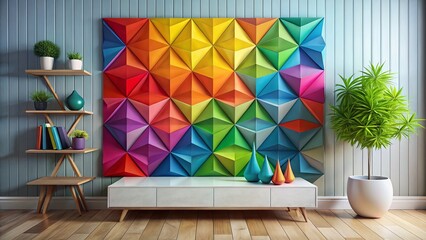 Geometric Simple Design for Modern Aesthetics in Minimalist Art, Perfect for Home Decor and Creative Projects