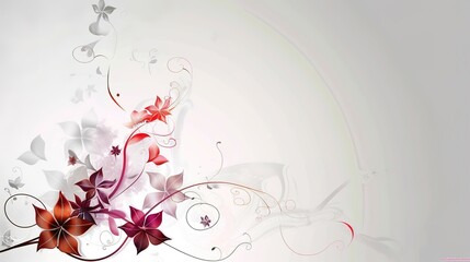 Simple and Beautiful Design on White Background - an appealing and charming visual. The simple yet captivating design on a pristine white background creates an enchanting and aesthetic scene.