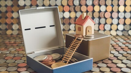 A panoramic view of a working data center shows rows of servers and blinking emergency lights.