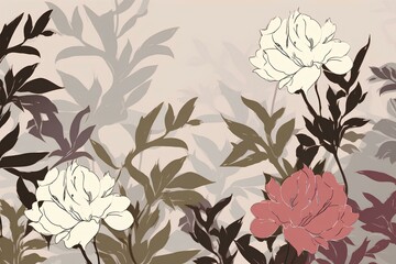seamless floral background