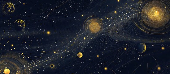 Cosmic Dance of Golden Stars