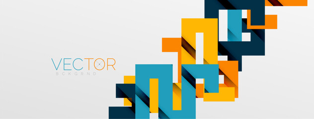 Color bend lines with shadow texture effect. Vector Illustration For Wallpaper, Banner, Background, Card, Book Illustration, landing page