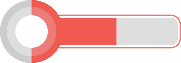 Infographic Percentage Element 