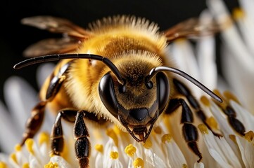 bee on flower