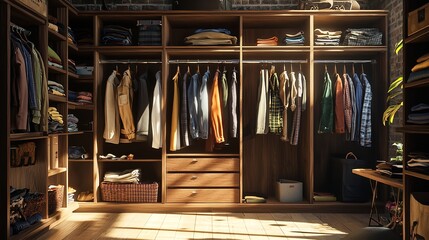 Boutique display of fashionable outdoor jackets, emphasizing elegance and current trends in outerwear fashion