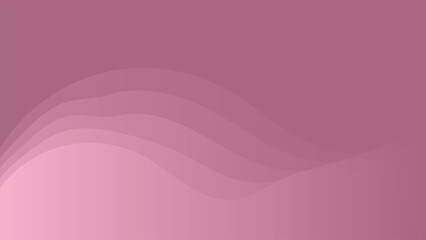 abstract pink wave gradient background vector design