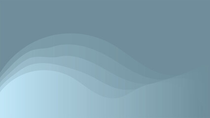abstract blue wave gradient background vector design