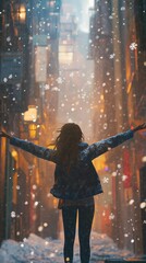 Joyful Encounters: Artistic Visions of First Snow