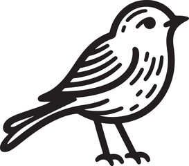 illustration of a creative bird