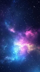 Obraz premium Celestial Tapestry: A Cosmic Canvas of Stars and Nebulae