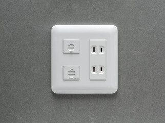 コンセント、AC100V、電話、LAN