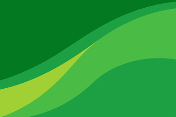 Vibrant Green and Yellow Wavy Pattern Design - Abstract Background Vector Illustration for Graphic Art and Creative Projects

